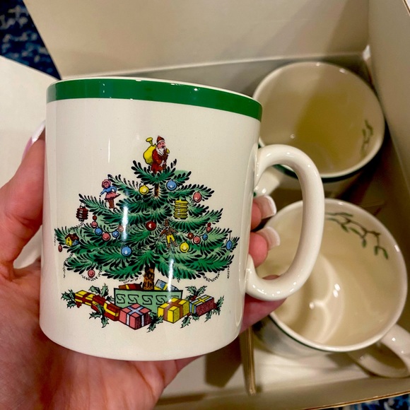 Spode Christmas Tom and Jerry mug set (4) - Picture 2 of 5